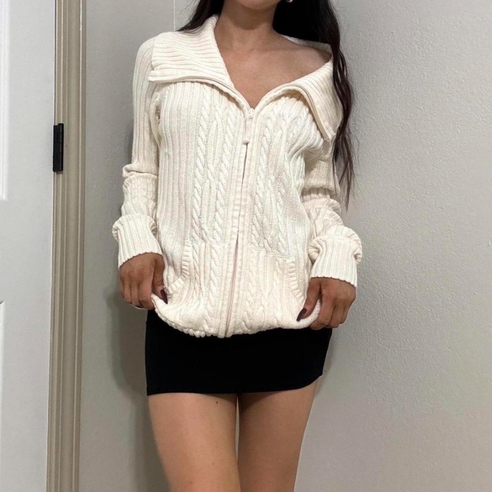 St. John’s Bay white knit top